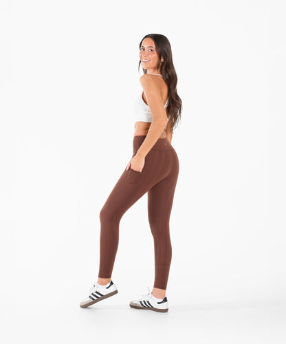 Full Flexx + Pockets | Hi-Rise | Front + Booty Resistance Leggings